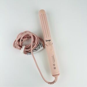 L’ange Blush Pink Airflow Flat Iron 280-430F Ceramic Hair Straightener Waves